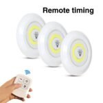⁦Kit de 3 lampes Led sans fil avec télécommande⁩ - الصورة ⁦3⁩