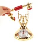 ⁦Réveil rétro modèle téléphone pour chronométreur créatif pour la décoration⁩ - الصورة ⁦2⁩