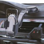 ⁦Support Téléphone Voiture Fixation Tableau de Bord - حامل هواتف⁩ - الصورة ⁦2⁩