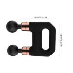 ⁦Masseur électrique double têtes 6 vitesses réglables⁩ - الصورة ⁦4⁩