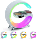 ⁦Réveil intelligente type G Bluetooth chargement sans fil haut-parleur RGB lumineuses⁩ - الصورة ⁦4⁩