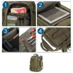 ⁦Sac à Dos de randonnée Rucksack Large Capacity 60L JRD5⁩ - الصورة ⁦6⁩