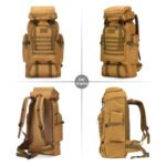 ⁦Sac à dos de randonnée tactique URUS 80L SDM09⁩ - الصورة ⁦4⁩
