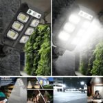 ⁦Lampadaire Solaire étanche avec Détecteur de Mouvement SH-803⁩ - الصورة ⁦5⁩