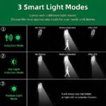 ⁦Lampadaire Solaire étanche avec Détecteur de Mouvement SH-803⁩ - الصورة ⁦4⁩