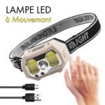 Lampe de Tête à Mouvement Rechargeable SH-S31
