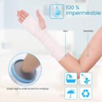 ⁦Protège-plâtre imperméable demi bras pour pour adulte - غطاء عازل للمياه لليد المكسولة⁩ - الصورة ⁦7⁩