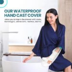 ⁦Protège-plâtre imperméable demi bras pour pour adulte - غطاء عازل للمياه لليد المكسولة⁩ - الصورة ⁦3⁩