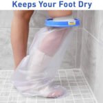 ⁦Housse de plâtre imperméable pour la douche protection pour demi jambe adulte - غطاء عازل للمياه للرجل المكسورة⁩ - الصورة ⁦6⁩