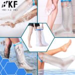 ⁦Housse de plâtre imperméable pour la douche protection pour demi jambe adulte - غطاء عازل للمياه للرجل المكسورة⁩ - الصورة ⁦4⁩