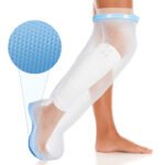 Housse de plâtre imperméable pour la douche, protection pour jambe adulte - غطاء عازل للمياه للرجل المكسورة كاملة