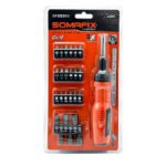 Tournevis Cliquet SOMAFIX SFX5358 Coffret 25 Pièces en Acier Cr-V - مطقم مفك براغي من 25 قطعة