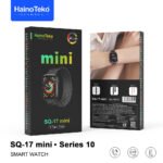 ⁦HainoTeko SQ-17 Mini Smart Watch Series 10 AMOLED avec 3 Bracelets - ساعة ذكية أصلية للنساء⁩ - الصورة ⁦6⁩