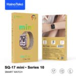 ⁦HainoTeko SQ-17 Mini Smart Watch Series 10 AMOLED avec 3 Bracelets - ساعة ذكية أصلية للنساء⁩ - الصورة ⁦5⁩