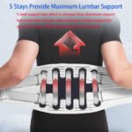 ⁦Sibote Ceinture de Soutien Lombaire Réglable ST-7335 - حزام شد الظهر⁩ - الصورة ⁦5⁩