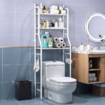 support de rangement en acier inoxydable pour salle de bain WC