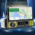 ⁦Autoradio Bluetooth DIN avec Support Téléphone – راديو سيارة بلوتوث مع حامل هاتف⁩ - الصورة ⁦10⁩
