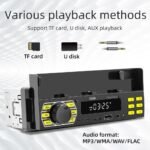 ⁦Autoradio Bluetooth DIN avec Support Téléphone – راديو سيارة بلوتوث مع حامل هاتف⁩ - الصورة ⁦6⁩