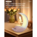 ⁦Haut-parleur tactile lampe lunaire ,moon touch speaker⁩ - الصورة ⁦3⁩