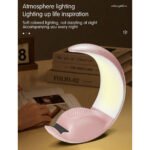 ⁦Haut-parleur tactile lampe lunaire ,moon touch speaker⁩ - الصورة ⁦5⁩