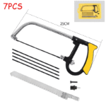 ⁦Scie à Arc Scie Manuelle Réglable Professionnelle Pvc Bois Fer 3 Fonctions De Réglage⁩ - الصورة ⁦2⁩