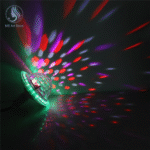 ⁦Boule Magique en Cristal UFO Musique Bluetooth LED RGB E27⁩ - الصورة ⁦4⁩