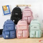 ⁦Sacs à dos d'école Style Décontracté XHD Rose - حقيبة ظهر مدرسية وردي⁩ - الصورة ⁦2⁩