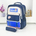 ⁦Sac à Dos pour Enfants avec Trousse Assortie 2504 Bleu Nuit - حقيبة ظهر مدرسية للأطفال مع مقلمة أزرق غامق⁩ - الصورة ⁦2⁩