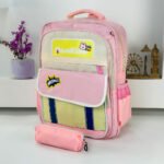 ⁦Sac à Dos pour Enfants avec Trousse Assortie 2504 Rose - حقيبة ظهر مدرسية للأطفال مع مقلمة وردي⁩ - الصورة ⁦2⁩