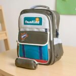 Sac à Dos pour Enfants avec Trousse Assortie 2504 Vert - حقيبة ظهر مدرسية للأطفال مع مقلمة أخضر