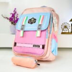 ⁦Sac à Dos pour Enfants avec Trousse Assortie 2605 Rose - حقيبة ظهر مدرسية للأطفال مع مقلمة وردي⁩ - الصورة ⁦4⁩