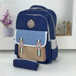 ⁦Sac à Dos pour Enfants avec Trousse Assortie KBAG Bleu Nuit V2 - حقيبة ظهر مدرسية للأطفال مع مقلمة أزرق ليلي⁩ - الصورة ⁦2⁩