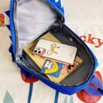 ⁦Sac à dos Enfants Design Requin Mignon Bleu Nuit - حقيبة أطفال برسوم القرش أزرق ليلي⁩ - الصورة ⁦2⁩