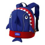 Sac à dos Enfants Design Requin Mignon Bleu Nuit - حقيبة أطفال برسوم القرش أزرق ليلي