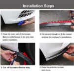 ⁦Lame de Protection pare-chocs avant de voiture en caoutchouc 2,5m - شريط حماية واقي الصدمات⁩ - الصورة ⁦5⁩