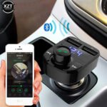 ⁦Car X8 Wireless Bluetooth FM Transmitter Kit USB Fast Charger Adapter Mp3 Player⁩ - الصورة ⁦5⁩