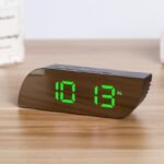 ⁦Réveil numérique intelligent horloge à affichage numérique miroir avec lumière LED⁩ - الصورة ⁦4⁩