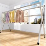 ⁦Séchoir à linge rétractable pour économiser de l'espace en acier inoxydable  - علاقة ملابس الغسيل⁩ - الصورة ⁦5⁩