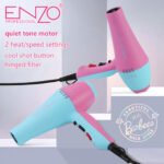 ⁦ENZO PROFESSIONAL Seche cheveux Ionic turbo 17000 RPM Edition Barbie⁩ - الصورة ⁦2⁩