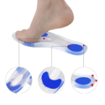 ⁦Paire de semelles en silicone souple coussinet complet pour les pieds⁩ - الصورة ⁦3⁩