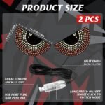 ⁦Feux de Voiture à LED Dynamiques Devil Eyes pour Pare-brise Arrière⁩ - الصورة ⁦5⁩