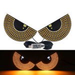 ⁦Feux de Voiture à LED Dynamiques Devil Eyes pour Pare-brise Arrière⁩ - الصورة ⁦2⁩