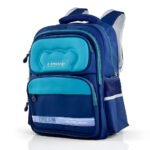 ⁦Sac à Dos Scolaire Orthopédique pour Enfants X-SHUAIQI Bleu Ciel - محفظة مدرسية للأطفال أزرق فاتح⁩ - الصورة ⁦2⁩