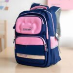 Sac à Dos Scolaire Orthopédique pour Enfants X-SHUAIQI Rose et Bleu - محفظة مدرسية للأطفال وردي وأزرق