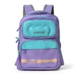 ⁦Sac à Dos Scolaire Orthopédique pour Enfants X-SHUAIQI Mauve - محفظة مدرسية للأطفال بنفسجي⁩ - الصورة ⁦2⁩