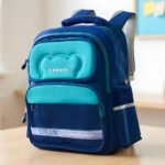 Sac à Dos Scolaire Orthopédique pour Enfants X-SHUAIQI Bleu Ciel - محفظة مدرسية للأطفال أزرق فاتح