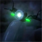 ⁦Clignotants LED pour moto avec Projection couleur et 27 modes de Signal - إشارة دراجات نارية ملونة⁩ - الصورة ⁦5⁩