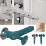 Poignée de porte en silicone avec ventouse pour absorber le choc 1Pcs - مقبض من سيليكون لحماية الحائط