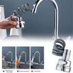 Pulvérisateur d'évier de cuisine à économie d'eau avec tuyau extensible - مرش مياه قابل للتمدد