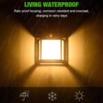 ⁦Applique Murale Solaire en Tungstène avec Détecteur de Mouvement Intelligent, 3 Modes⁩ - الصورة ⁦7⁩